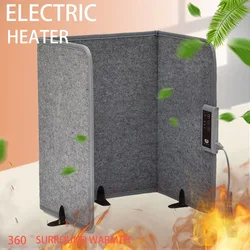 Under table heater foot warmer electric heater leg warmer carbon crystal windless heater three fold folding warmer Halloween