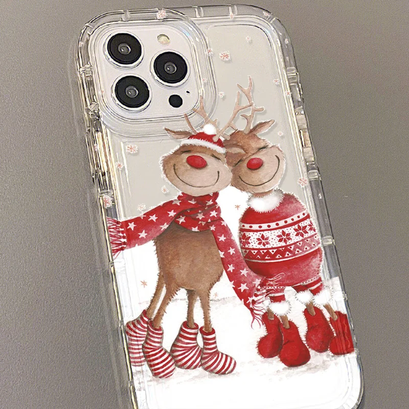 Christmas Case For Xiaomi Poco M5S M5 X6 X3 C65 Redmi Note 13 Pro 5G 12 11 10 9 8 13C 12C 10C 9s 10s 11s 9T 9C NFC 9A Soft Funda