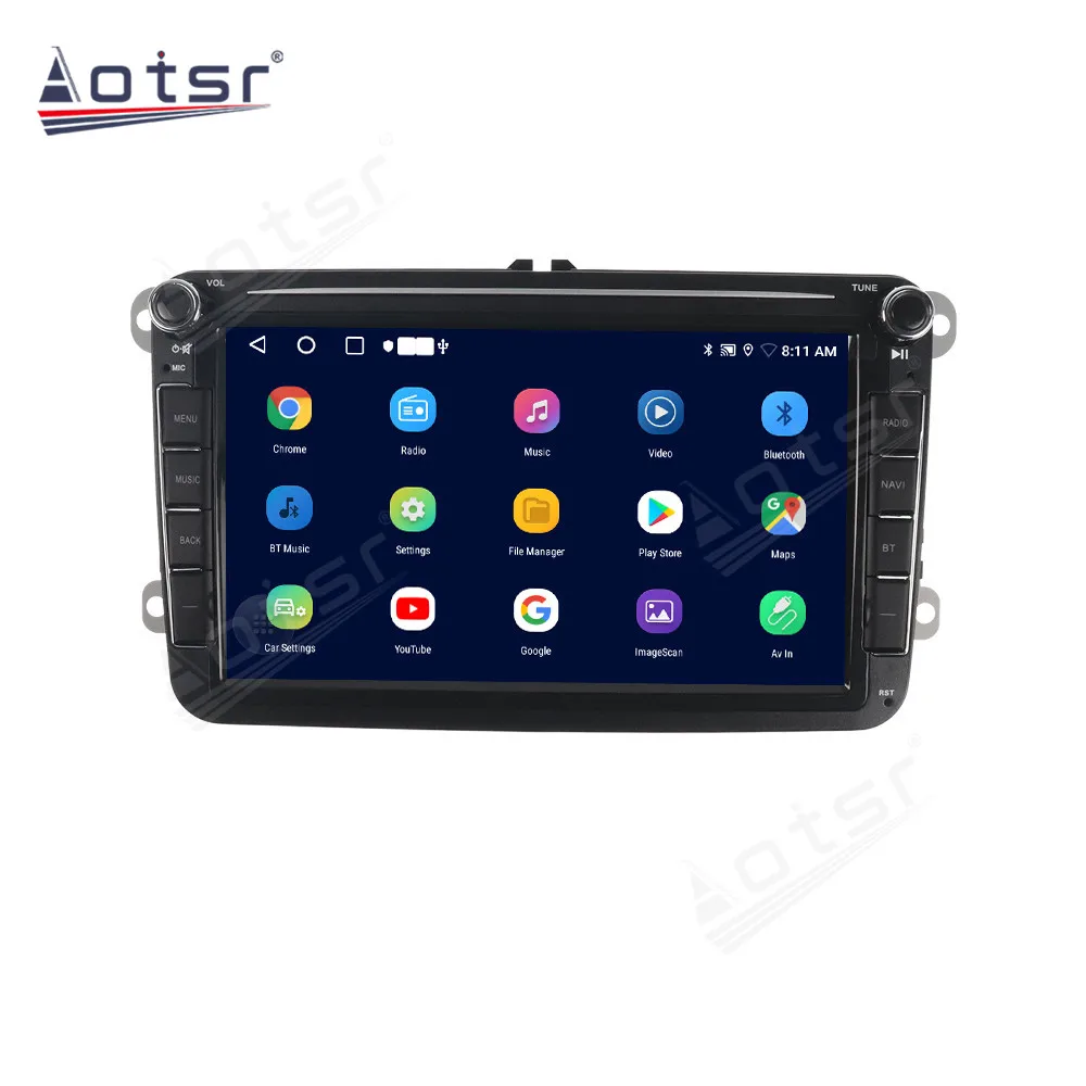 Qualcomm 8’’ Android 13 Carplay For Volkswagen GPS Navigation Car Radio HD Touch screen Auto Stereo Car Accessories