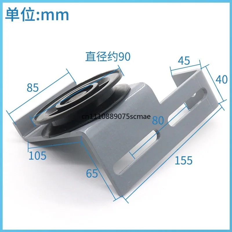 Elevator door machine pulley 16508792-A/B door head synchronous driven wheel assembly 90 tension fixed pulley