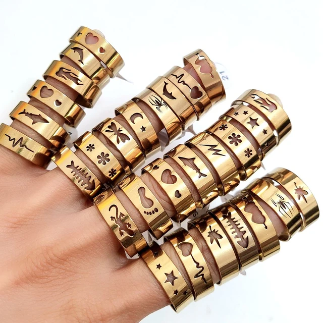 Laser cut gold jewelry deals