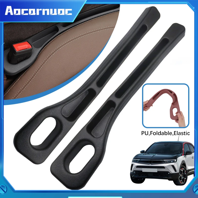 Car Seat Gap Filler Between Seats Crevice Interior Accessories For Opel Vauxhall Mokka X 2012 2013 2014 2015 2016 2017 2018 2019