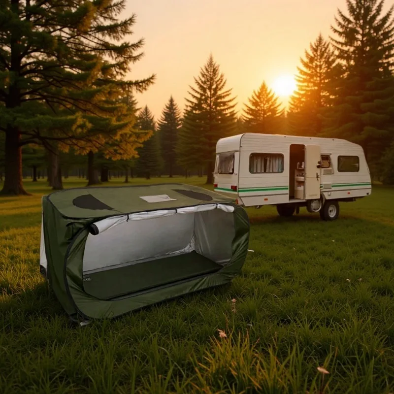 

Camping changing integrated tent Quick opening changing tent Sunscreen travel Outdoor equipment Mosquito proof folding tent