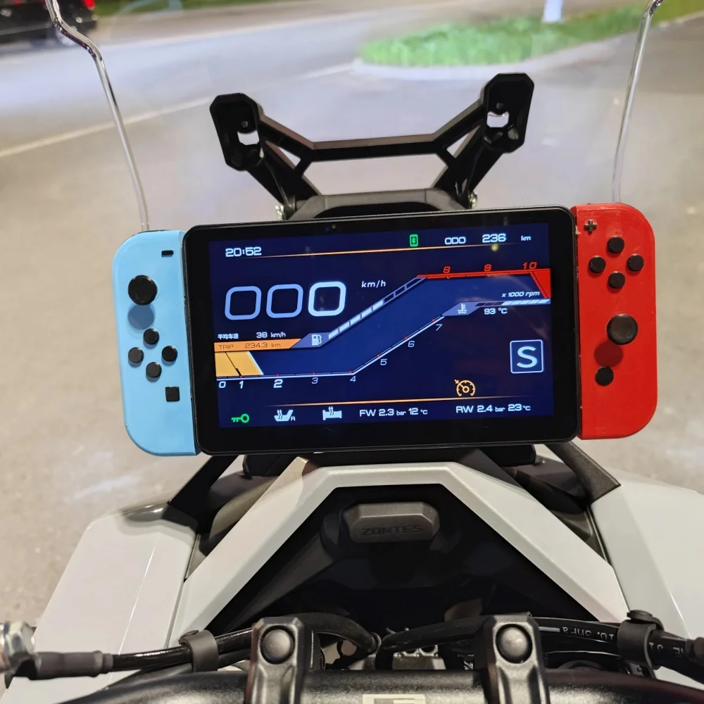 For ZONTES 368G 368E 703T 703R motorcycle dashboard trim game controller styling accessories