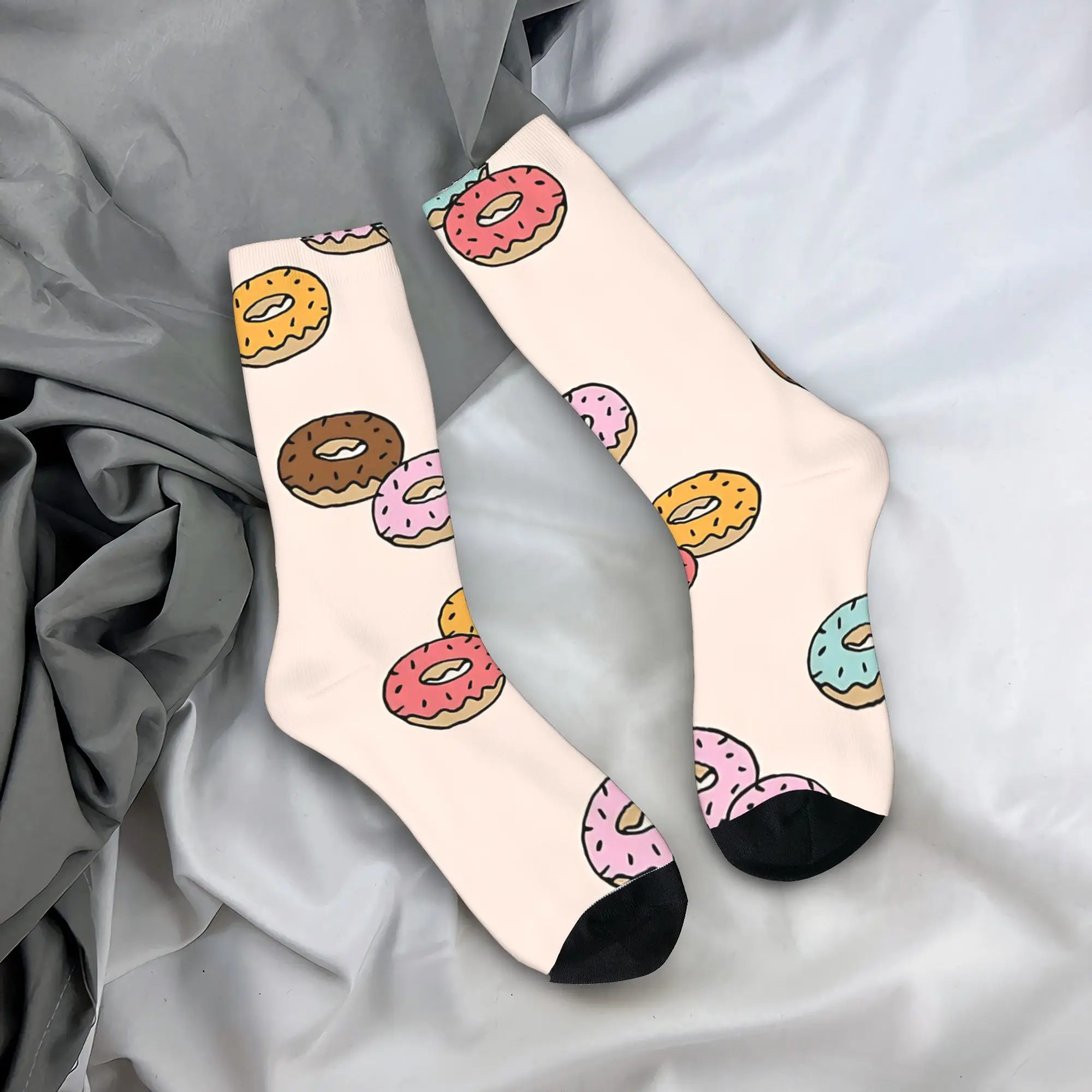 

Носки Homer Donuts для женщин и мужчин, удобные повседневные носки, весенние носки для скалолазания, носки с защитой от пота, подарок на день рождения