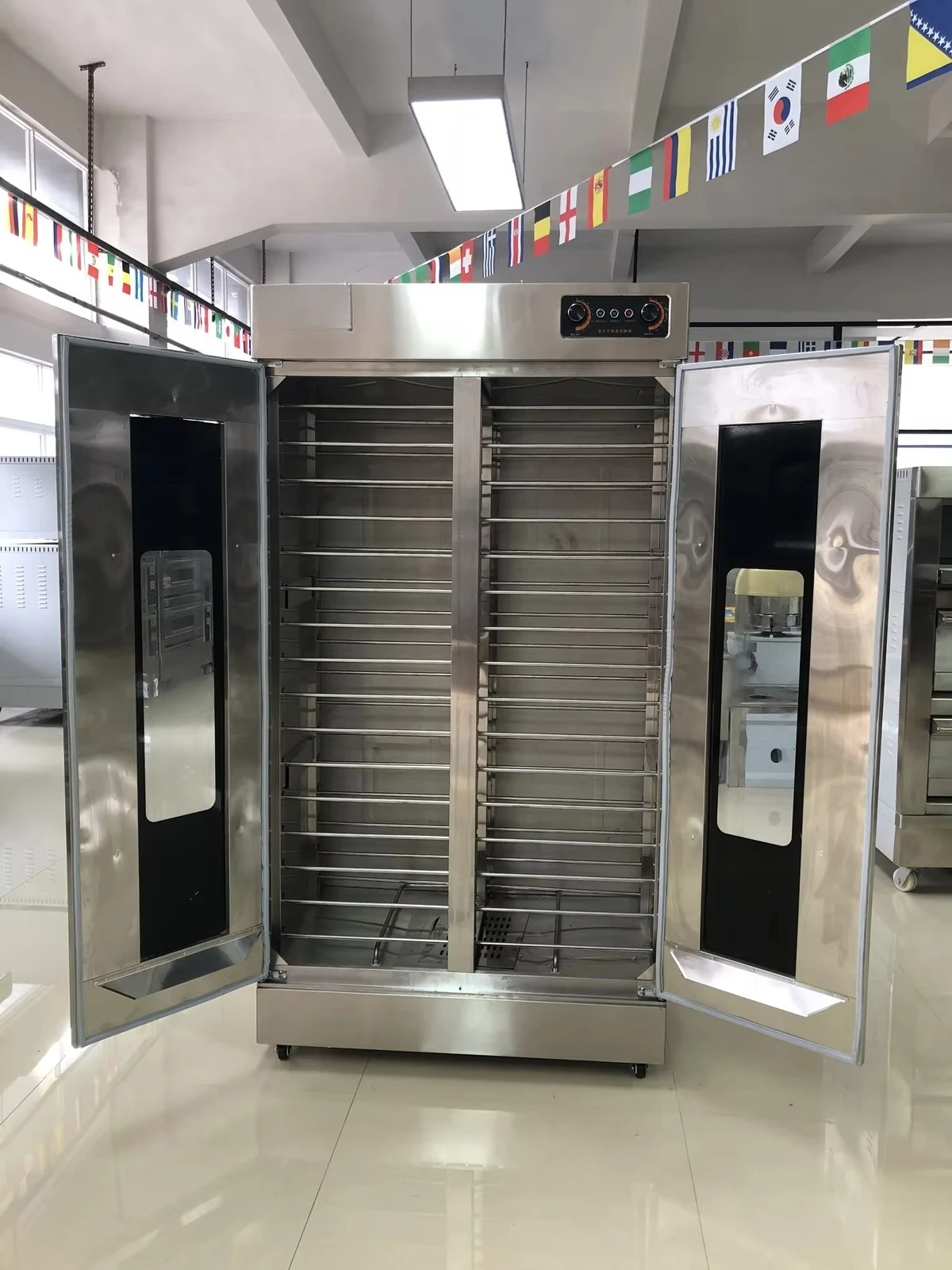 

Baking Bread Donuts Retard Refrigerator Fermentation Chamber Dough Proofer Cabinet for Food Factory in Stock