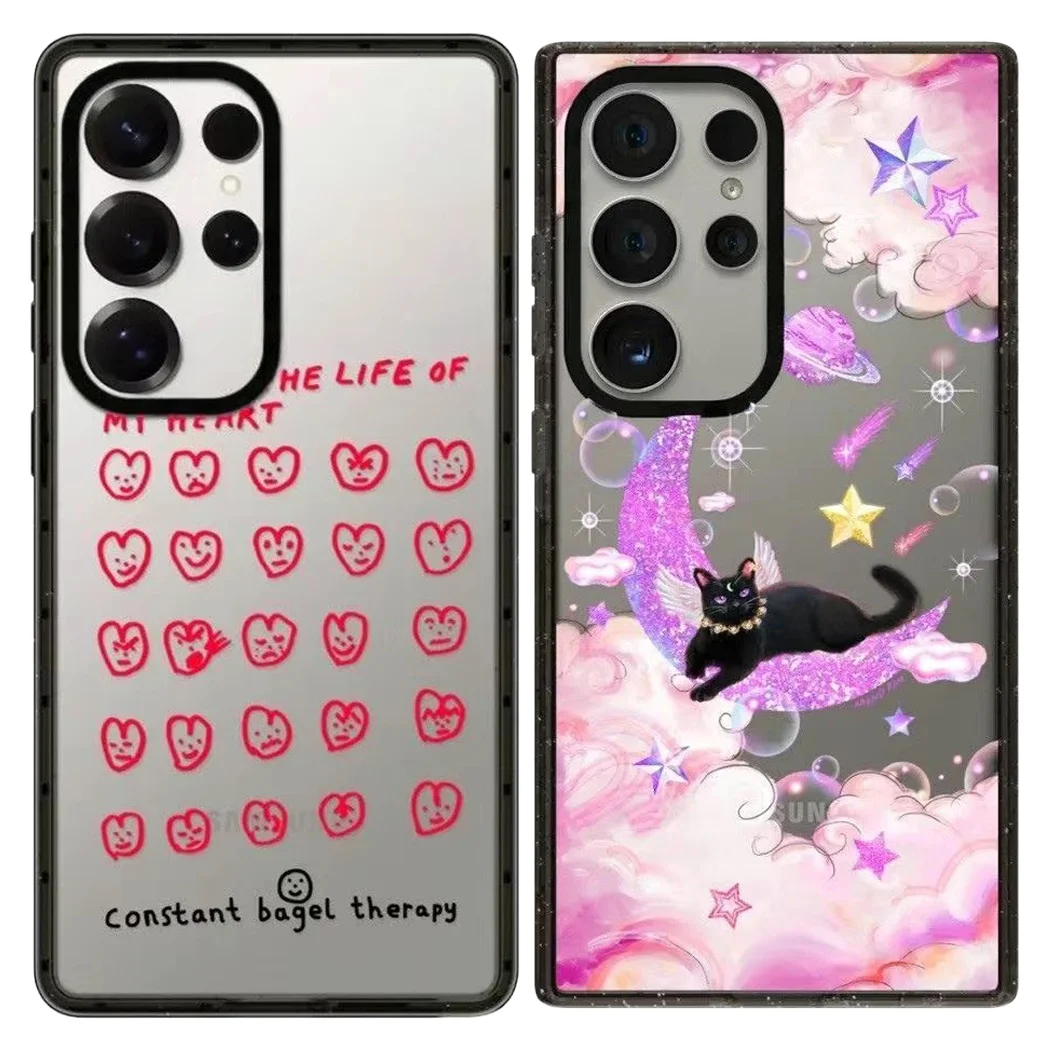 

511241 Acrylic Magnetic Case: Compatible with Samsung Galaxy S23 U S24U S25 Ultra S25+ Plus Shell