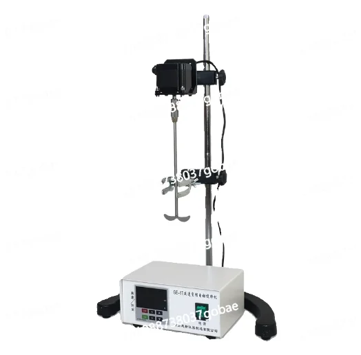 Electric Lab Stirrer 0-3000rpm Liquid Mixing Timing Adjustable Churn Stir Machine Blender Laboratory Overhead Mixer  220V/110V