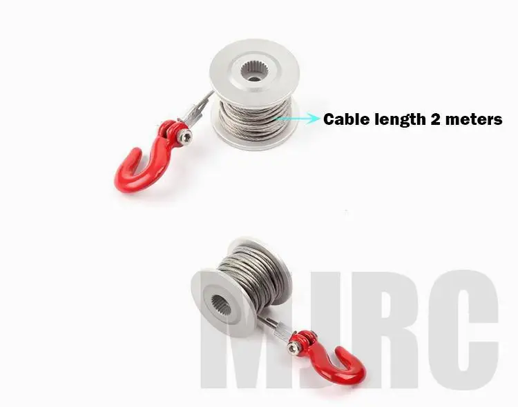 RC Crawler Car For TRX4 TRX-6 D90 D110 Axial Scx10II 90046 VS4 RR10 25T Steering Gear Servo Winch Wheel Steering gear front For