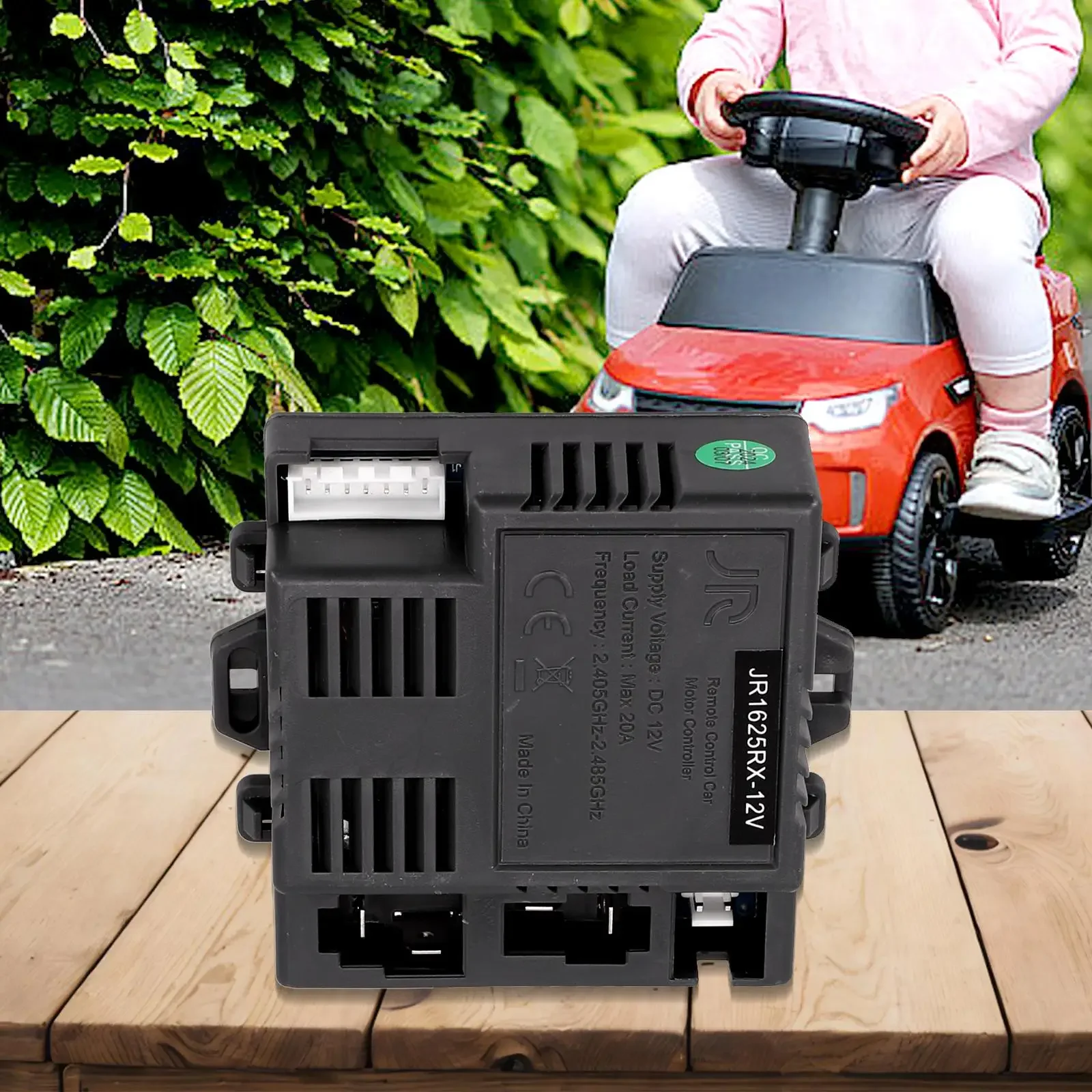Imagem -04 - Receptor para Crianças Carro Elétrico Transmissor 2.4g Controle Remoto Casa Motors Acessórios Jr1625rx12v