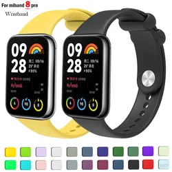 Silicone Watch band For Redmi watch 4 strap Smart correa Original Bracelet Sport WristBand For xiaomi mi band 8 Pro Accessories