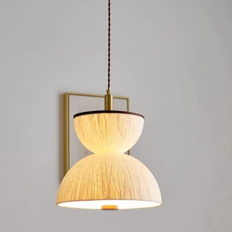 

Xuan Paper Pendant Lamp Japanese Retro Handmade Tea Room Zen Themed Homestay Coffee Shop Decoration Restaurant Lighting Fixtures