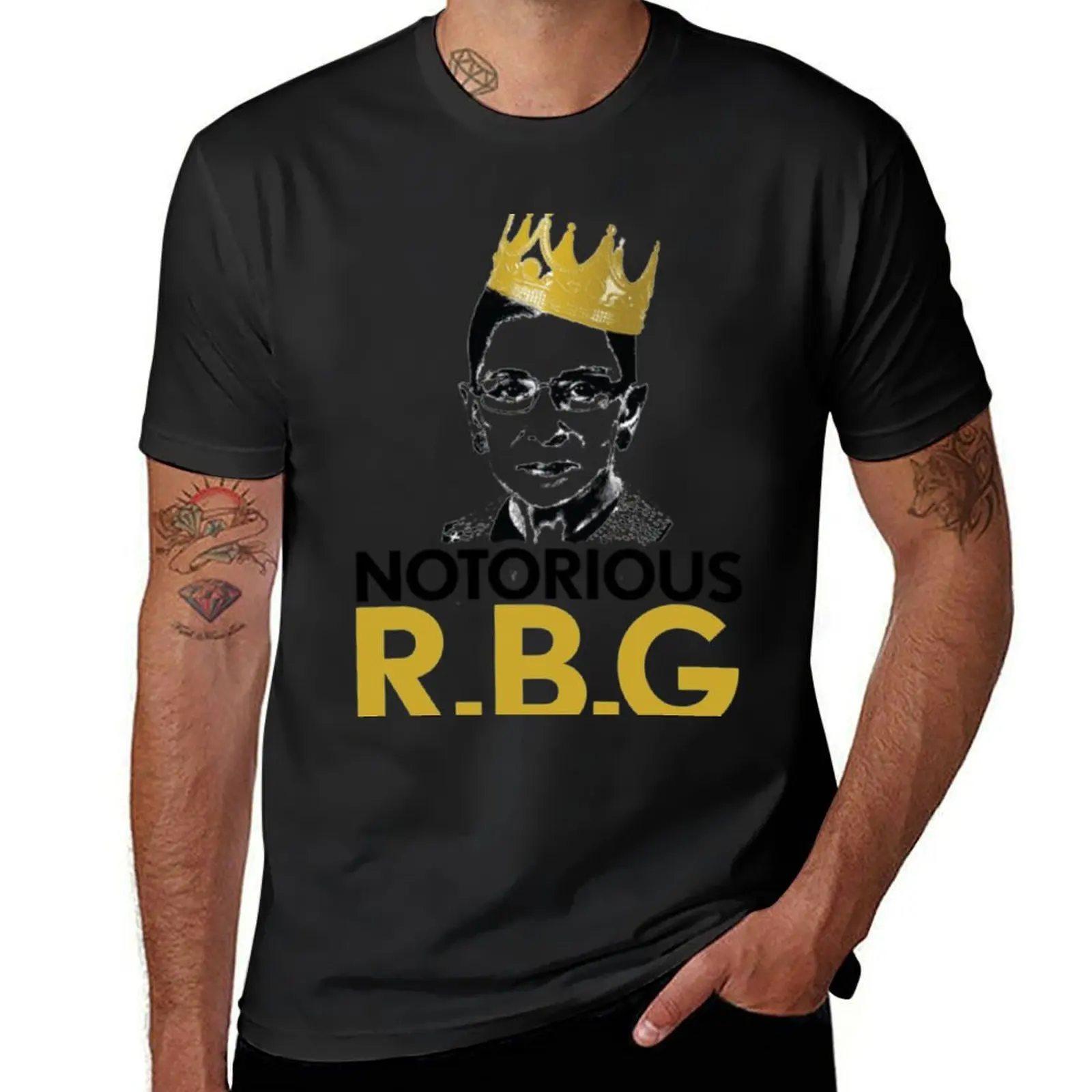 

rbg - RBG trending notorious rbg - NOTORIOUS trending T-Shirt summer top tops street wear Louboutins tee shirts for men