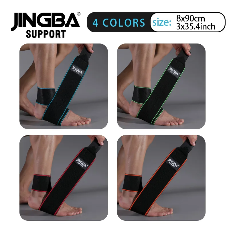 JINGBA SUPPORT 1 PCS Protective Tobillera para esguinces de tobillo Football Ankle Support Basketball Brace Compression