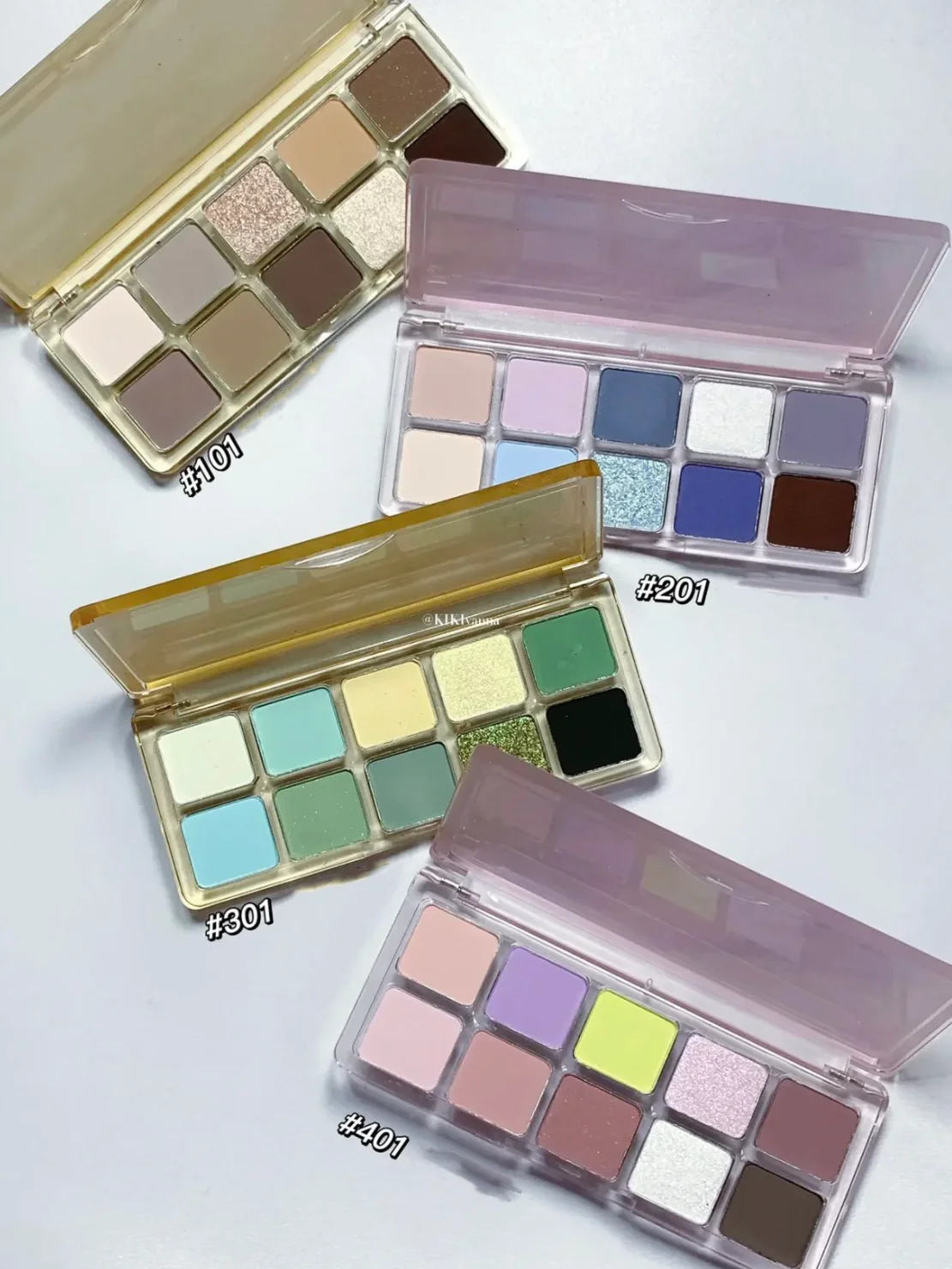 Shedella 10 Color Dream Eyeshadow Plate Macaron Colorful Matte Powder Eye Shadow Disk Sequins Makeup