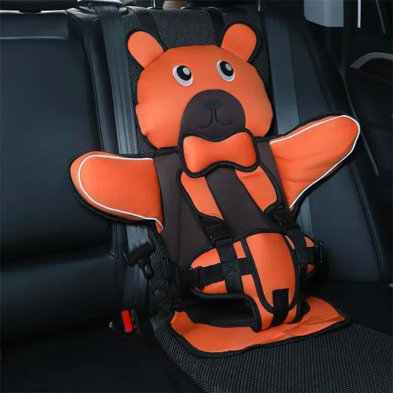 Child Safety Seat Mat for 6 Months To 12 Years Old Breathable Chairs Mats Baby Car Seat Cushion Adjustable Stroller Seat Pad