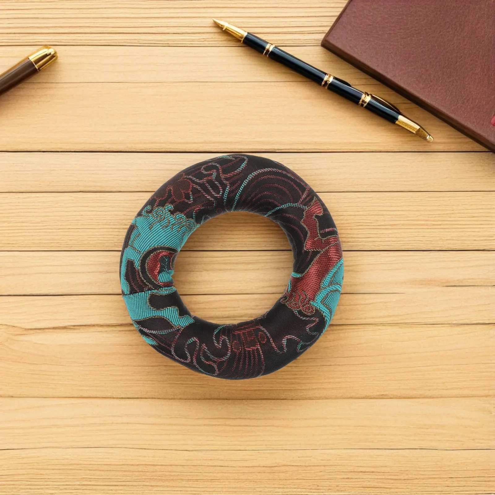 Nepal Singing Bowl Cushion Round Ring Pillow Anti-Slip Meditation Mat Parts Sound Healing Accessories for Yoga Crystal Bowls