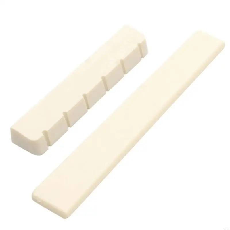 N2UE 2PCS Guitar Bridge Saddle Nut Ferrame