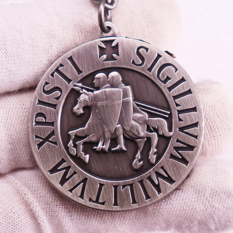 Брелок для ключей templar, брелок для ключей Templar, рыцари, походы, традиционный таймер, крестовый масонский брелок