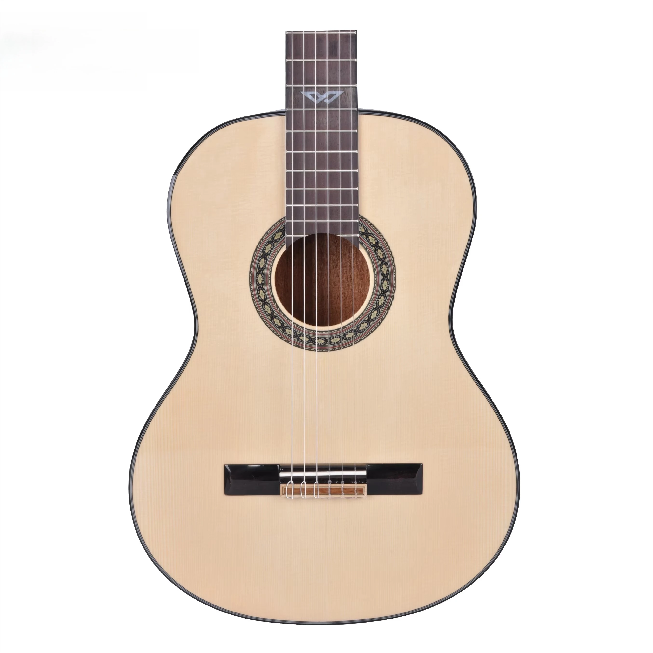 جيتار كلاسيكي (ACG118) عالي الجودة مصنوع يدويًا من خشب التنوب #5