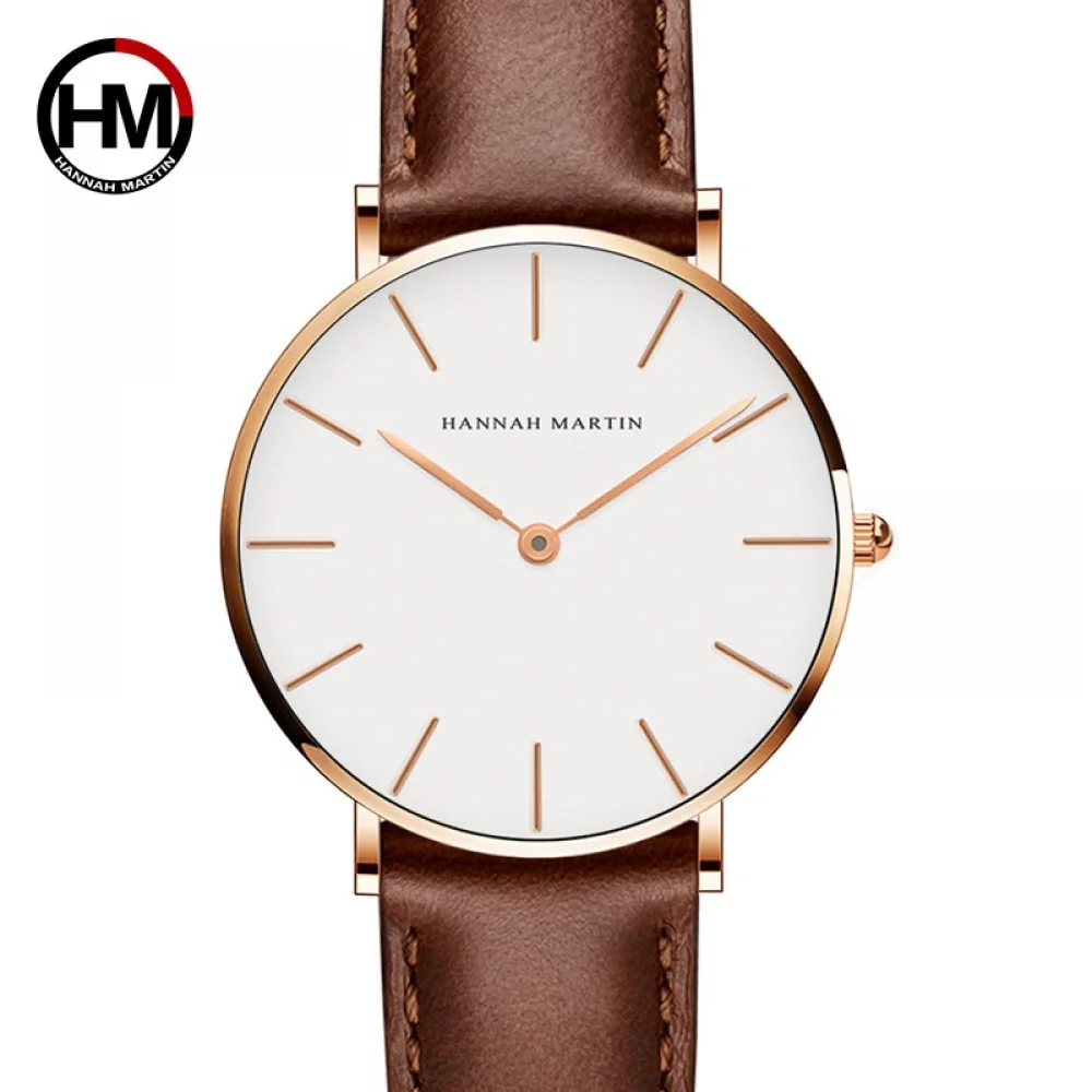 

Women's Watch 2024 New Fashion Casual Ultra Thin Watches Simple women Business Leather Quartz Wristwatch Clock Luxury