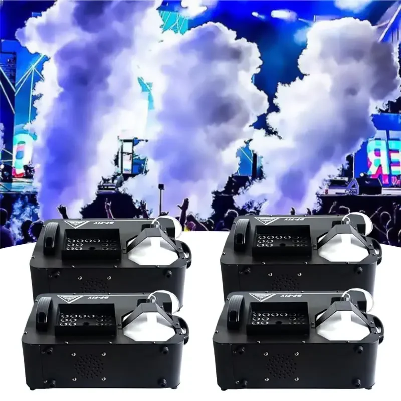 1500W Verticale Rookmachine Draagbare 24x9W RGB LED Rook Rookmachine Luchtkolom Jet DMX Afstandsbediening voor DJ Disco Party Stage Fogger