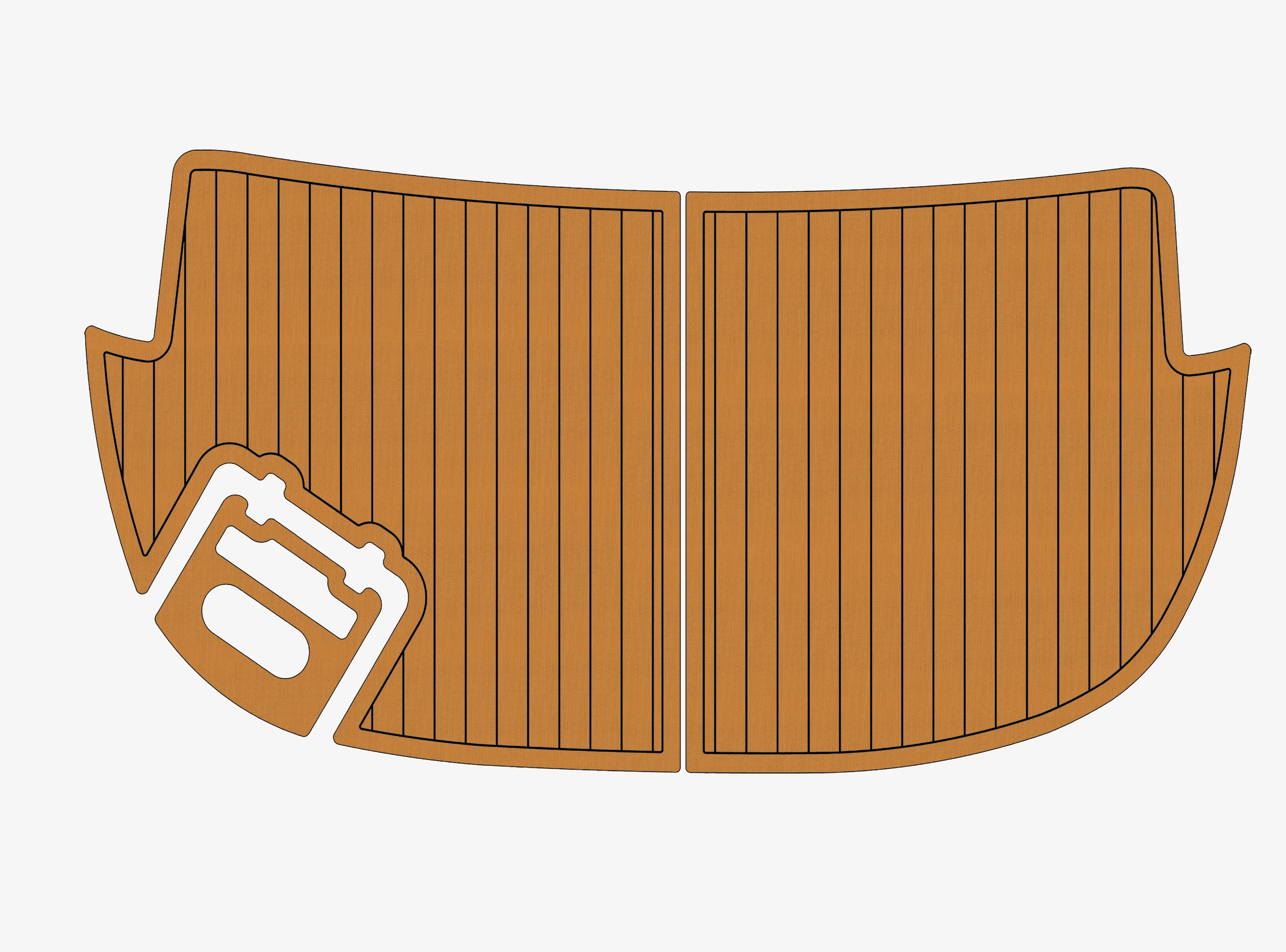 

Противоскользящее самоклеящееся покрытие из ЭВА под тик 6 мм для палубы лодки, платформы, кокпита яхты, прочный морской пол