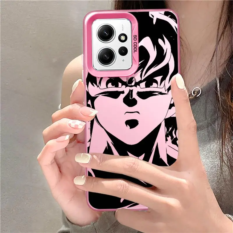 For Xiaomi Redmi 12 13C 10 9C 9T A1 A2 Plus Protective Cover Capa Phone Case soft fundas case Anime Dragon Balls