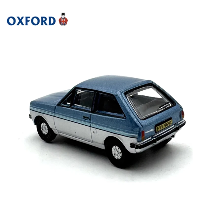 OXFORD Diecast 1:76 Scale Fiesta Mk I Vintage Car Alloy Automobile Model Exquisite  Finished Product Simulation Toy Gift Model