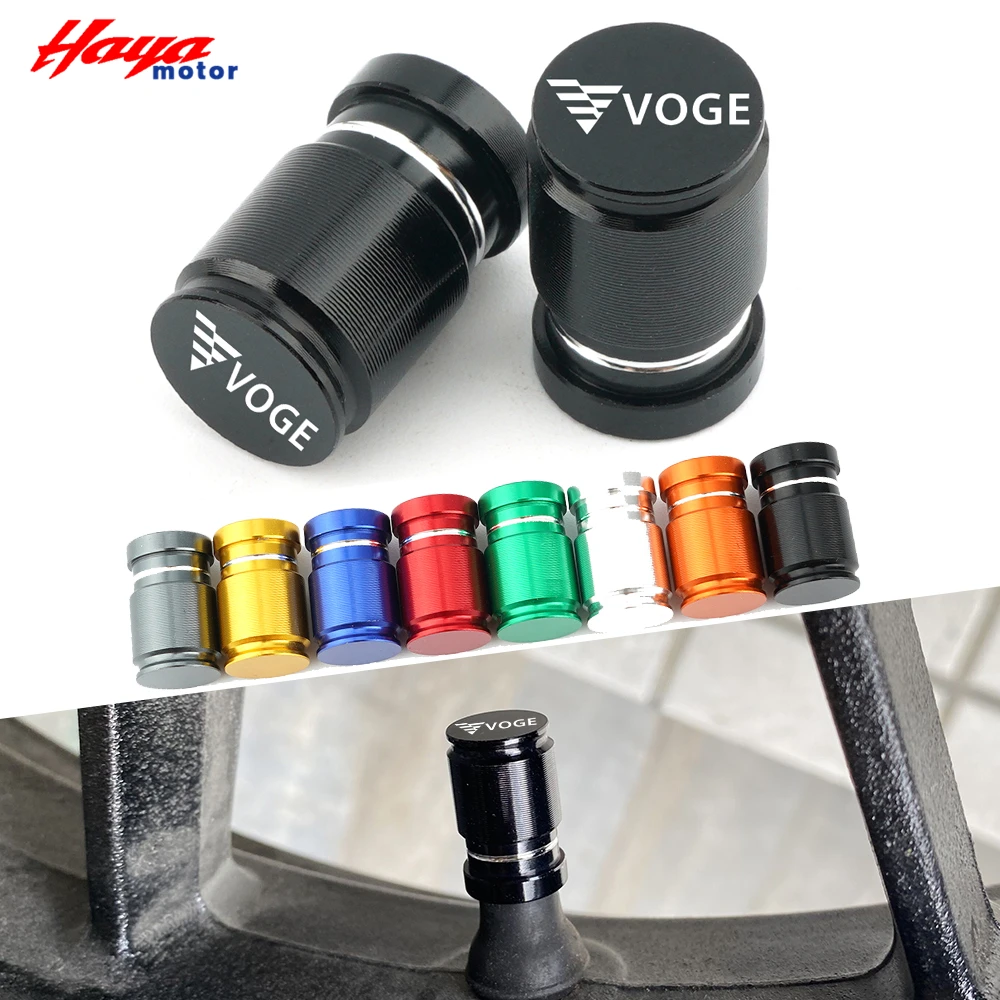 For Loncin Voge 500r 300r 180 300rr 200ac Lx650 150r 180r Motorcycle CNC Tire Valve Caps Aerated Mouth Tires Gas Nozzle Cover