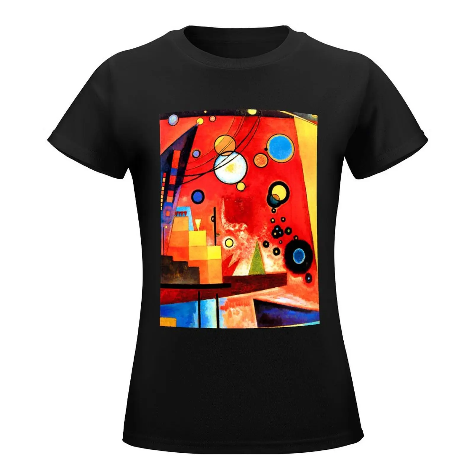 Wassily Kandinsky - Heavy Red T-Shirt Aesthetic clothing aesthetic clothes summer top cute clothes tshirts woman