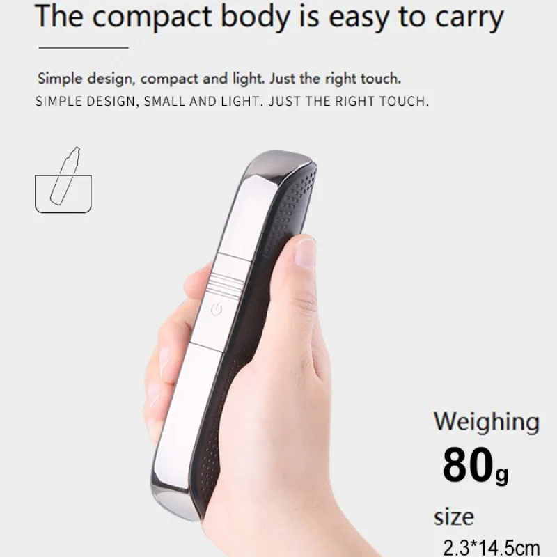 Keme-recortador de vello de nariz y Oreja para hombres, recortador de barba y cejas recargable, limpiador eléctrico de oídos, depilación de nariz, 3 en 1, 385