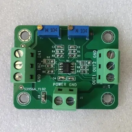 LM393 Dual-Channel Comparator Module: Sine-to-Square Wave Conversion, Signal Shaping, Wide Voltage Range, Adjustable Threshold