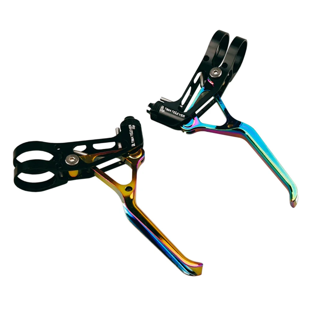 

1Pair Aluminum Alloy Levers Hollow Lightweight Design Cnc Precision Mountain Road Folding Bike Brake Handle Cycling Part