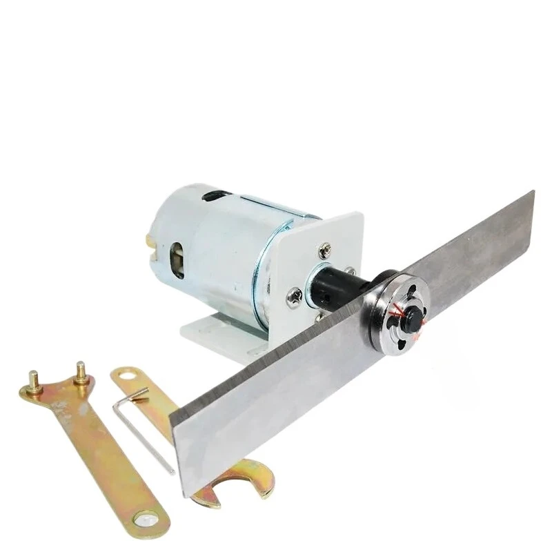 DIY Lawn Mower Set DC 12V 24V High Torque 895 Motor Manganese Steel Blade Garden Mowing Tools Mini Grass Cutting Machine Tool