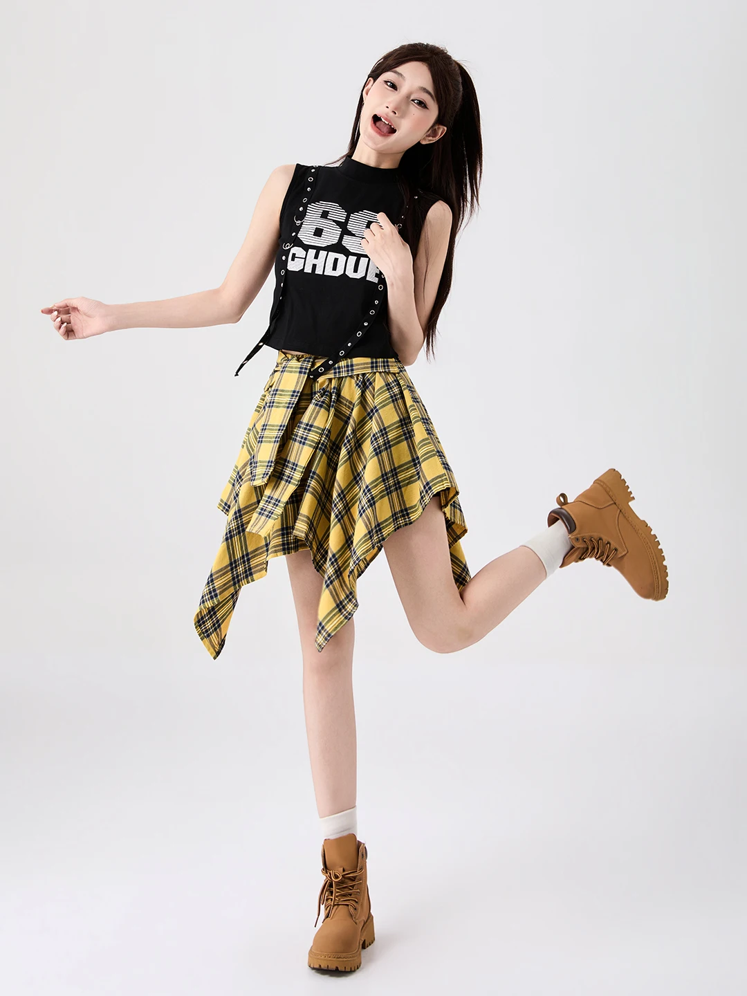 Women's Jazz Dance Performance Costume Stage Show Uniform Cheerleading Competition Outfit Cotton Material Traditional Ethnic ...