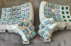 Dactyl Manuform Split Keyboard Kit 4x6/5x6/6x7 Custom Ergonomics Dongle Wired Single-mode Hot Swap Split Mechanical Keyboard Kit