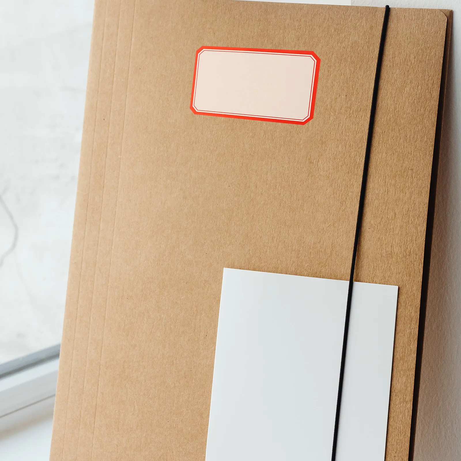 

100 Sheets Classified Tag Stickers Blank Self-Adhesive Labels Multipurpose Name Labels for Office Home Storage Organization Note
