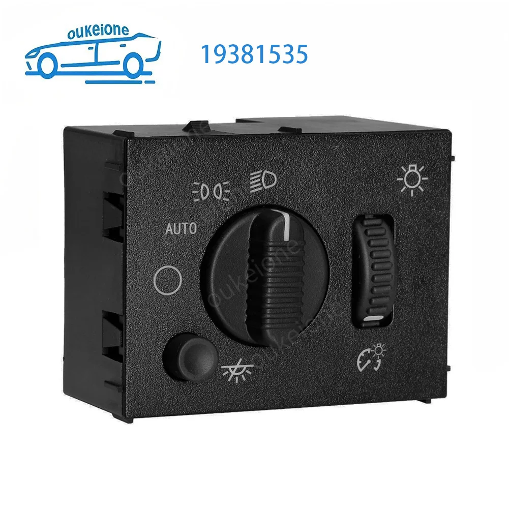 19381535 Botón de control del interruptor de faros para Hummer H2 Chevrolet Avalanche Silverado Suburban GMC Sierra Yukon 2003 2004-2007
