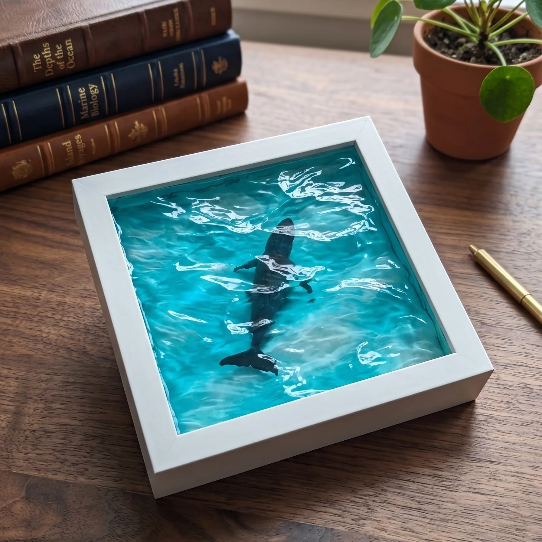ประติมากรรมเรซินรูปปลาวาฬ 3 มิ - Resin Art Ocean บทวิจารณ์และราคา