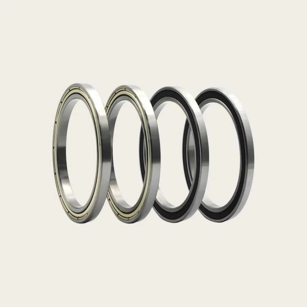 High speed thin-walled deep groove ball bearings 6908 6909 6910 6911 6912 6913 6914 6915ZZ/RS series