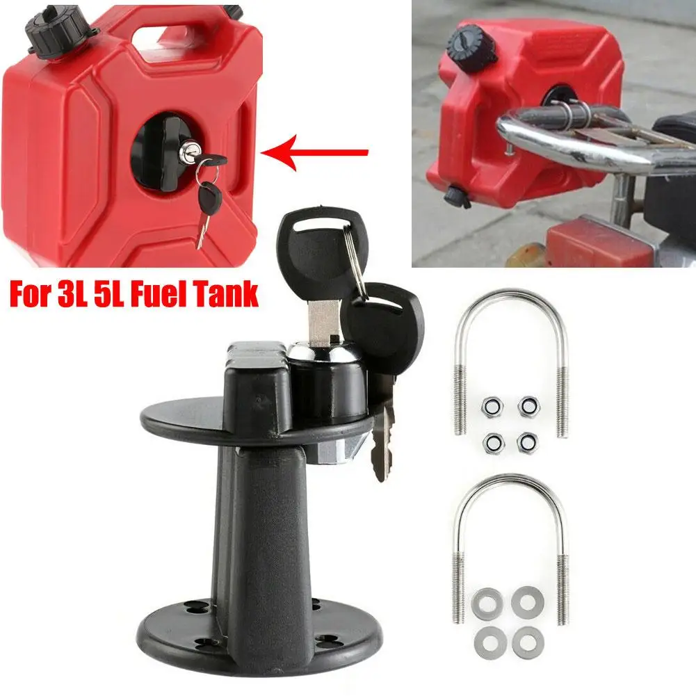 

3/5/6/10/20/30L Oil Bucket Bracket Oil Bucket Accessories Tank Bucket Oil Car Fuel Motorcycle Accessories Lock F9W0