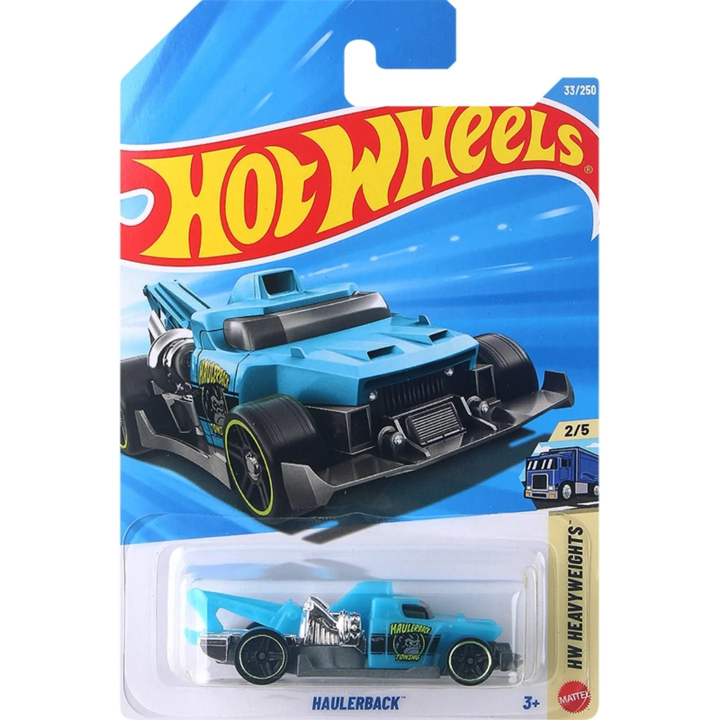 

2026-33 Hot Wheels Cars HAULERBACK 1/64 Металлическая литая модель Коллекция игрушечных транспортных средств