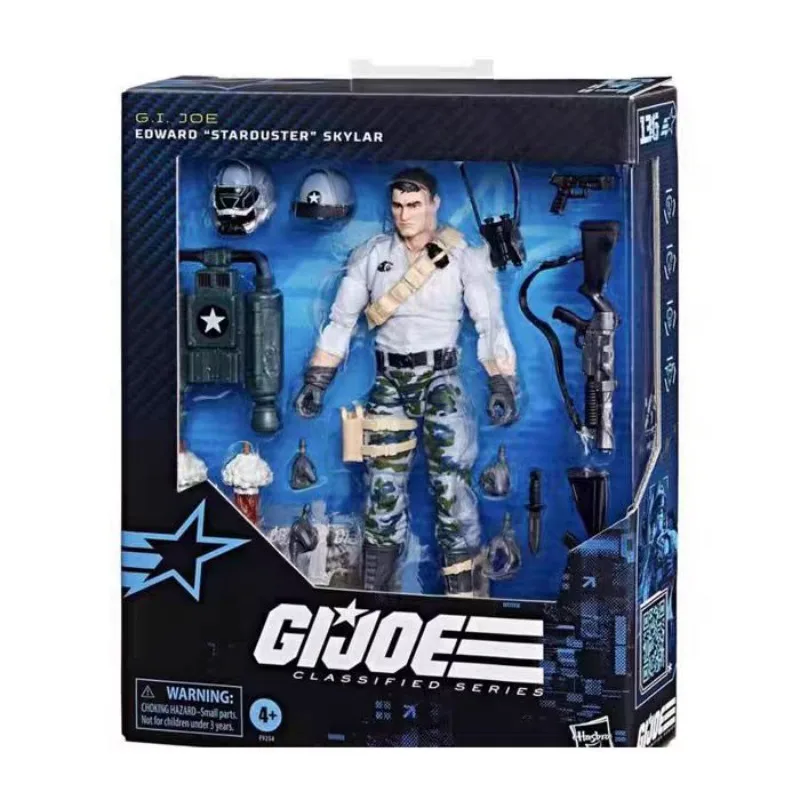 Original Hasbro G.I. Joe Classified Series 136 Edward 'Starduster' Skylar Action Figure Collection Toys Ornaments - view 4