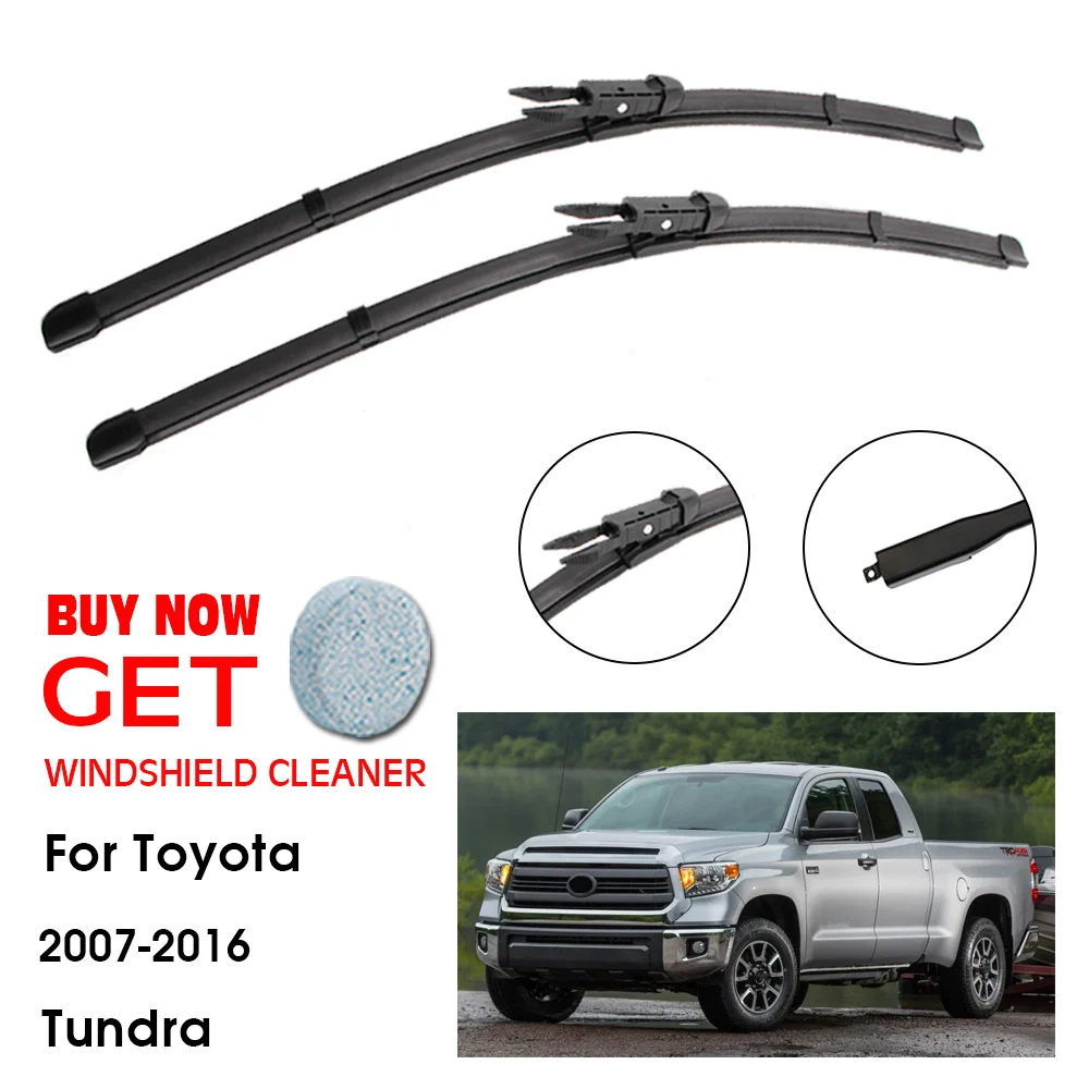 

Car Wiper For Toyota Tundra 26"+23" 2007-2016 Front Window Washer Windscreen Windshield Wipers Blades Accessories