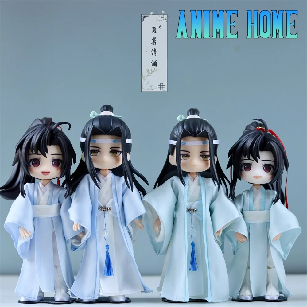 

Anime MDZS Mo Dao Zu Shi Wei Wuxian Lan Wangji Handmade Ancient Costume OB11 P9 P10 Clothes Clothing Cosplay Original Kids Gift