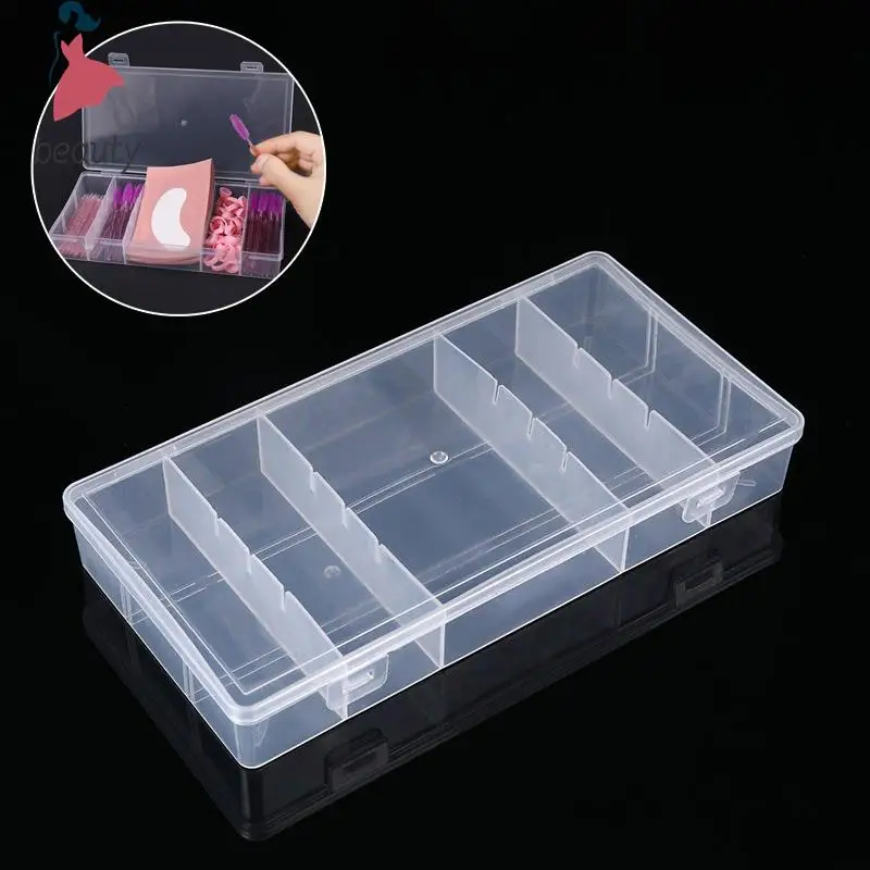 Multi-Cell Storage Eyelash Extension Tools SubPacking Tattoo Supply Portable Glue Ring Finger Sleeve Needle Tip Cotton Sheet Box