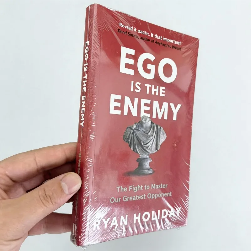 Novel #1 New York Times Bestseller Book EGO IS THE ENEMY By Ryan Holiday Paperback Book
