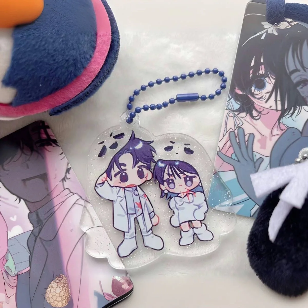 

Гетероморфная сцена, брелок для косплея, высокий внешний вид, аниме, акриловый кулон, самодельная периферия