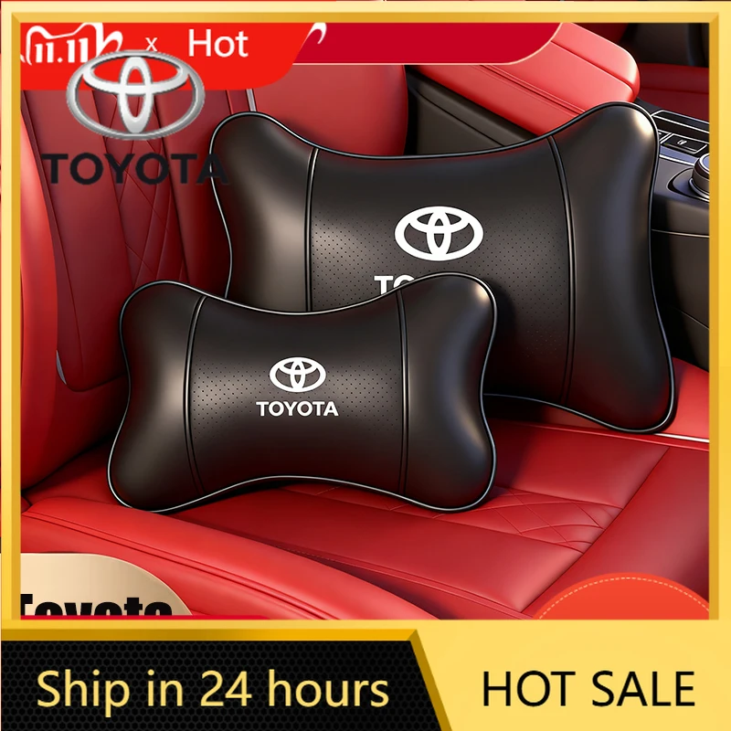 

Car Stickers Fot Toyota 2026 New For Toyota 2026 New Hub Caps 1Pcs Car Seat Headrest Auto Logo Neck Pillow For Toyota Corolla Ya